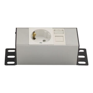 1 ŞEBEKE PRİZİ + 1 CAT3 TELEFON VEYA CAT5 - CAT6 DATA PRİZİ