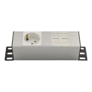 1 ŞEBEKE PRİZİ + 2 CAT3 TELEFON VEYA CAT5 - CAT6 DATA PRİZİ