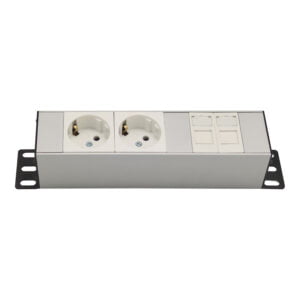 2 ŞEBEKE PRİZİ + 2 CAT3 TELEFON VEYA CAT5 - CAT6 DATA PRİZİ