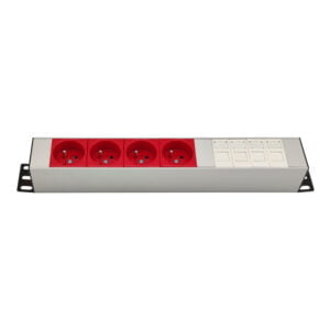 4 UPS PRİZİ + 4 CAT3 TELEFON VEYA CAT5 - CAT6 DATA PRİZİ