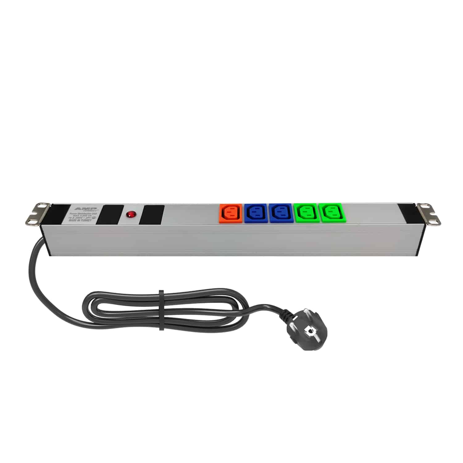 Product Code : CCLH191405130 19'' 1U 5 WAY IEC320 C13 SOCKET