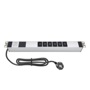 Product Code :  CH191406130 19'' 1U 6 WAY IEC320 C13 SOCKET