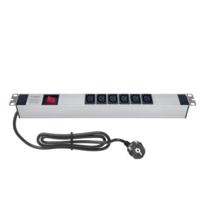 Product Code :  CH191406131 19'' 1U 6 WAY IEC320 C13 SOCKET