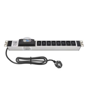 Product Code :  CH191408132 19'' 1U 8 WAY IEC320 C13 SOCKET