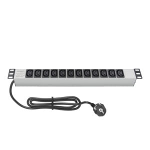 Product Code :  CH191412130 19'' 1U 12 WAY IEC320 C13 SOCKET