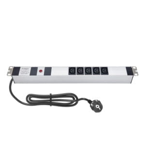 Product Code :  CLH191405130 19'' 1U 5 WAY IEC320 C13 SOCKET