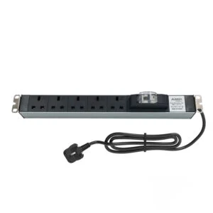 Product Code : IH191305132 19'' 1U 5 WAY BRITISH TYPE BS1363 SOCKET