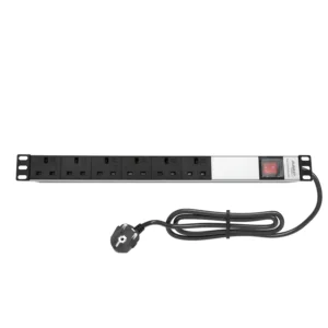 Product Code : IH191306131 19'' 1U 6 BRITISH TYPE BS1363 SOCKET