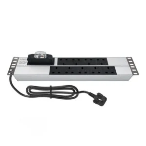 Product Code : IH192309132 19'' 2U 9 WAY BRITISH TYPE BS1363 SOCKET