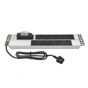 Product Code : IH192310132 19'' 2U 10 WAY BRITISH TYPE BS1363 SOCKET