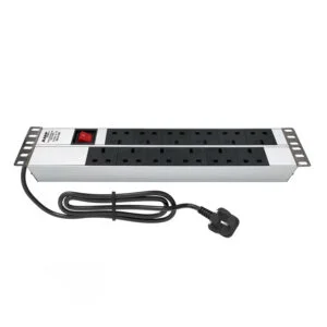 Product Code : IH192312131 19'' 2U 12 BRITISH TYPE BS1363 SOCKET