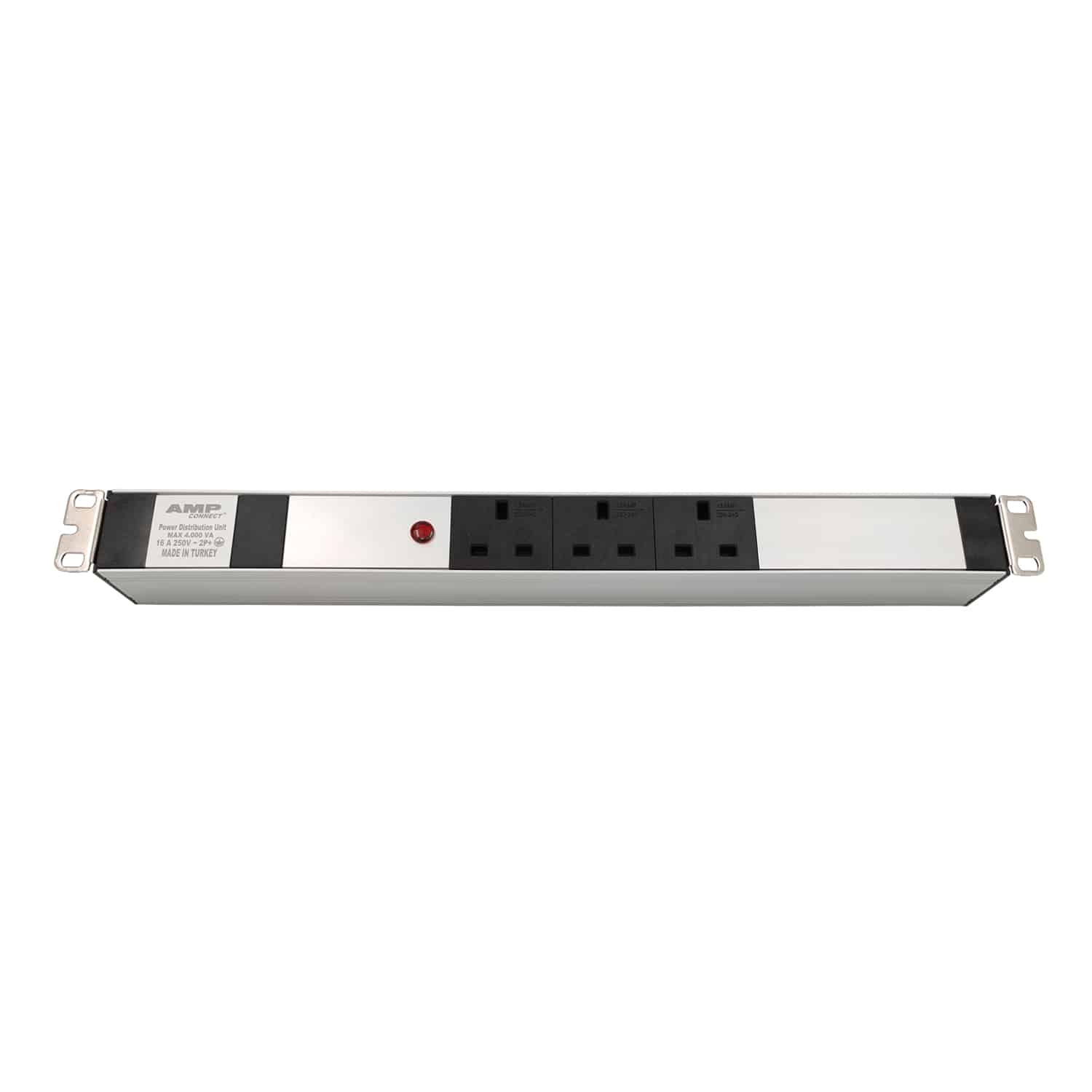 Product Code : LH191303130 19'' 1U 3 BRITISH TYPE SOCKET - Görsel 2