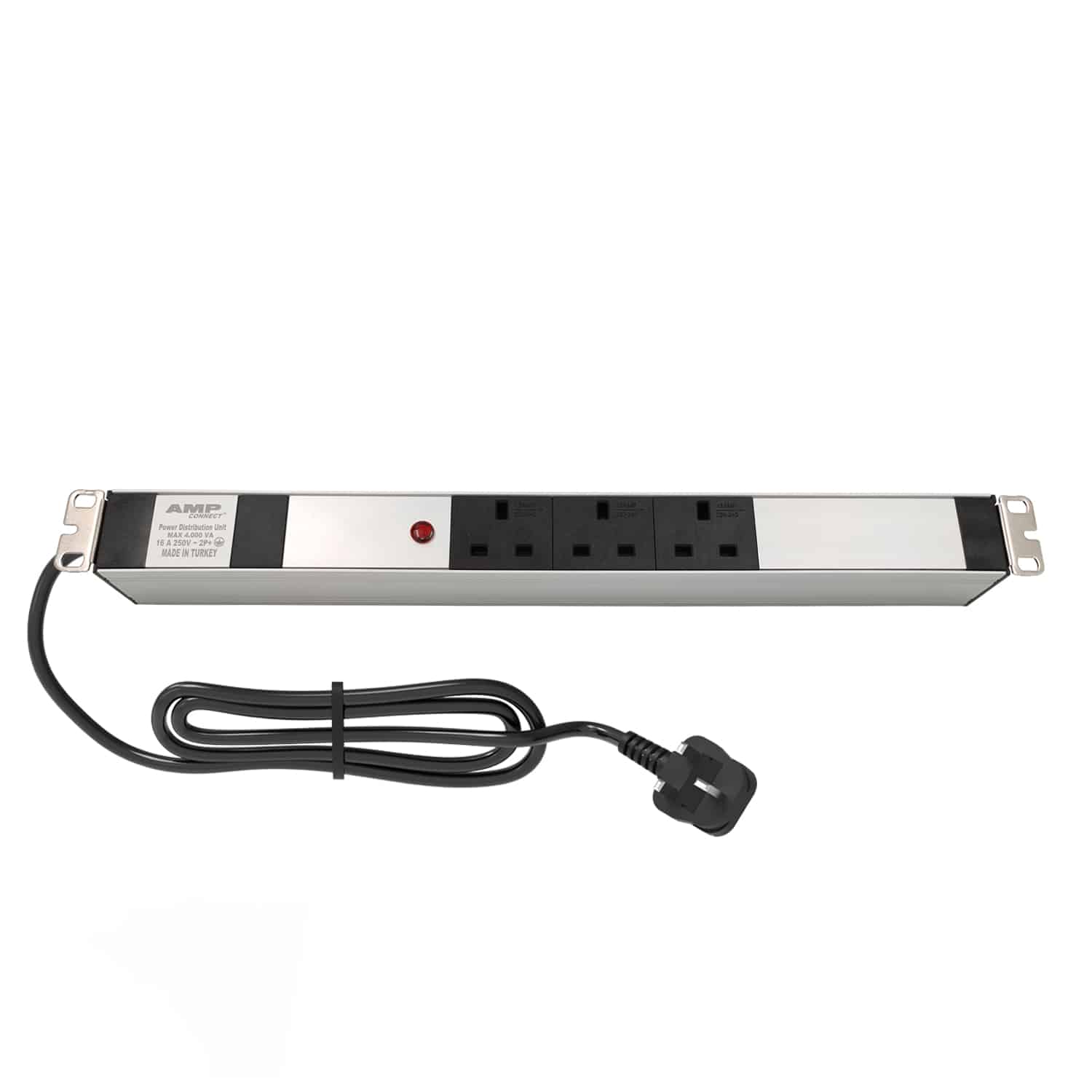 Product Code : LH191303130 19'' 1U 3 BRITISH TYPE SOCKET