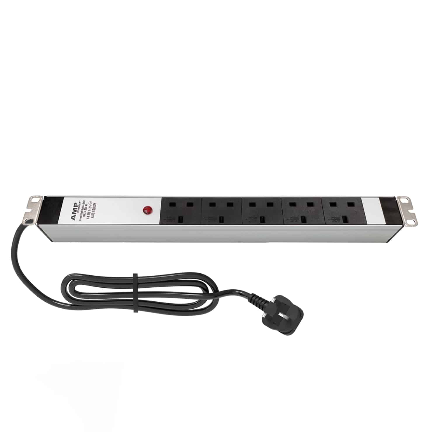 Product Code : LH191305130 19'' 1U 5 BRITISH TYPE SOCKET