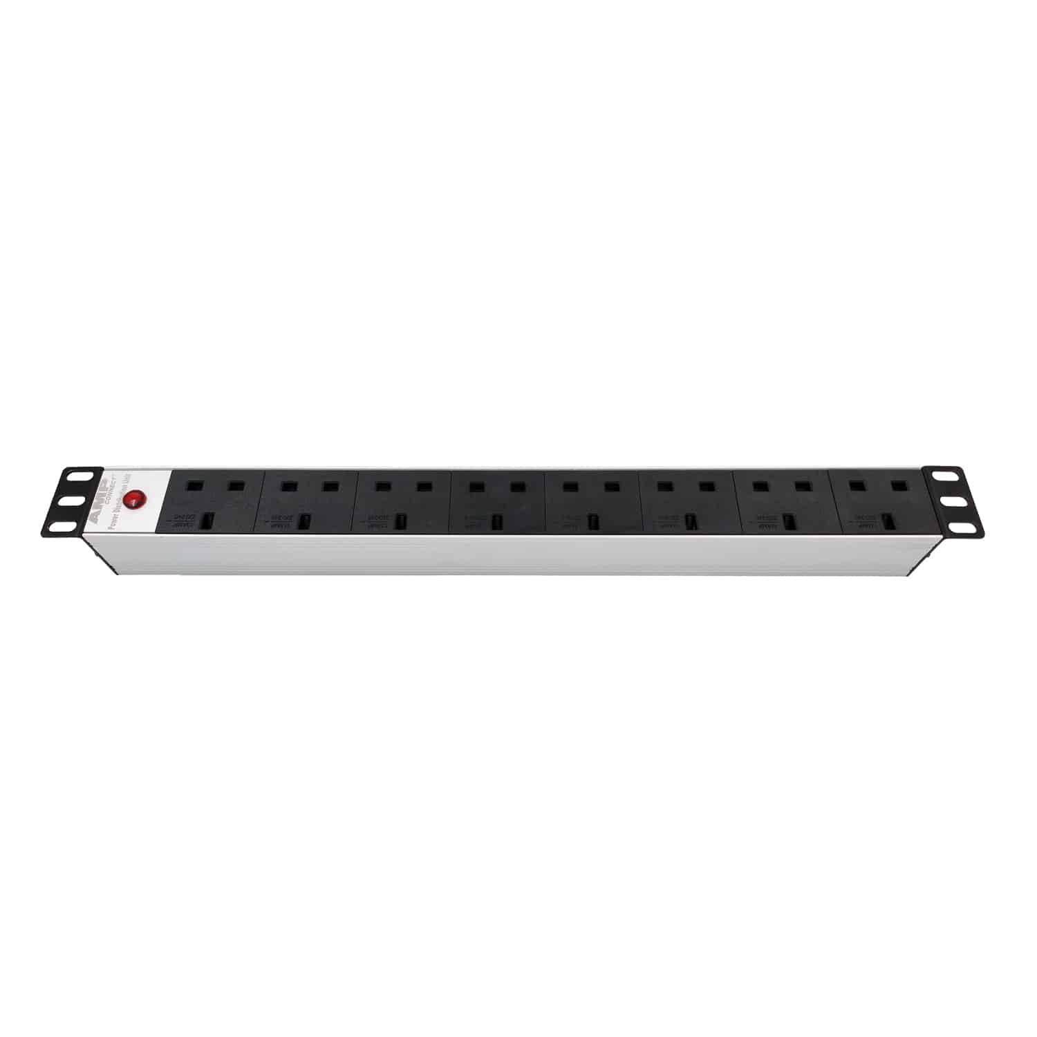 Product Code : LH191308130 19'' 1U 8 BRITISH TYPE SOCKET - Görsel 2