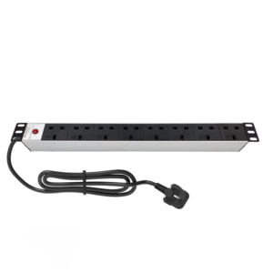 Product Code : LH191308130 19'' 1U 8 BRITISH TYPE SOCKET