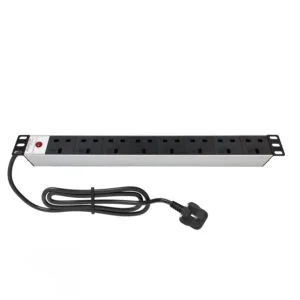Product Code : LH191308130 19'' 1U 8 BRITISH TYPE SOCKET