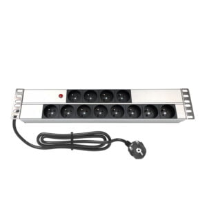 Product Code : LH192212130 19" 2U 12 WAY FRENCH TYPE NFC 61314 SOCKET