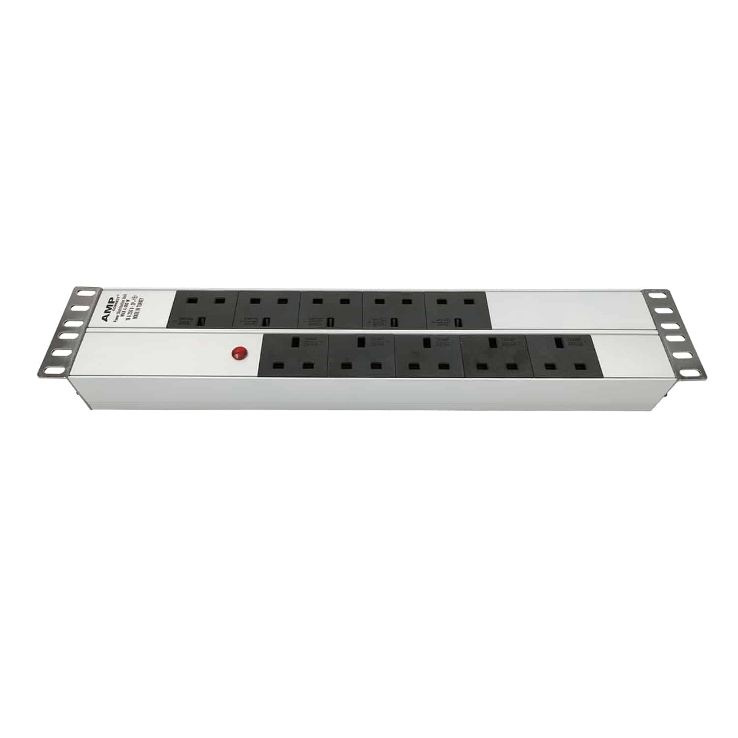 Product Code : LH192310130 19'' 2U 10 BRITISH TYPE SOCKET - Görsel 2