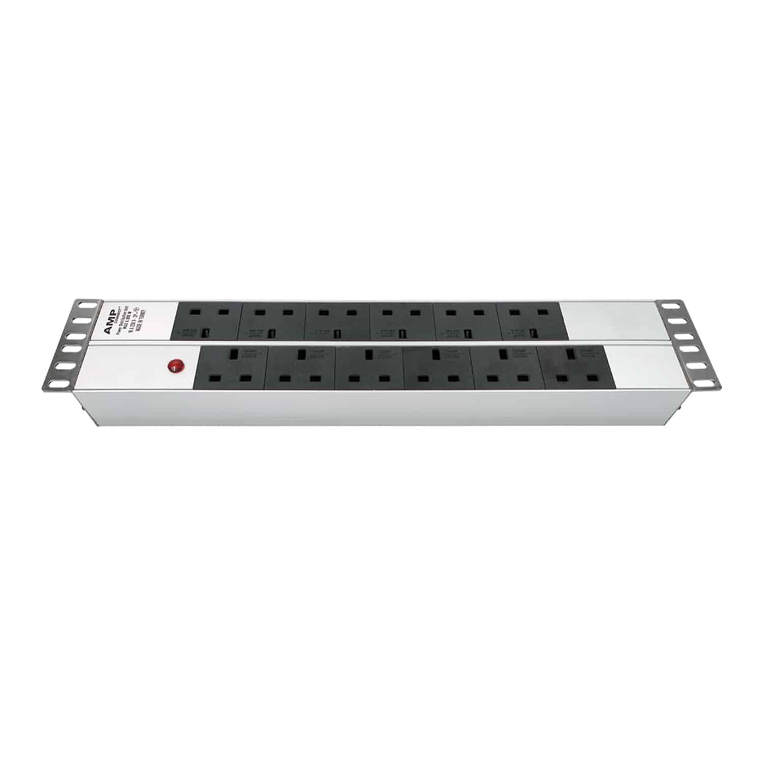 Product Code : LH192312130 19'' 2U 12 BRITISH TYPE SOCKET - Görsel 2
