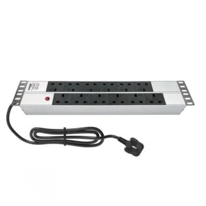 Product Code : LH192312130 19'' 2U 12 BRITISH TYPE SOCKET