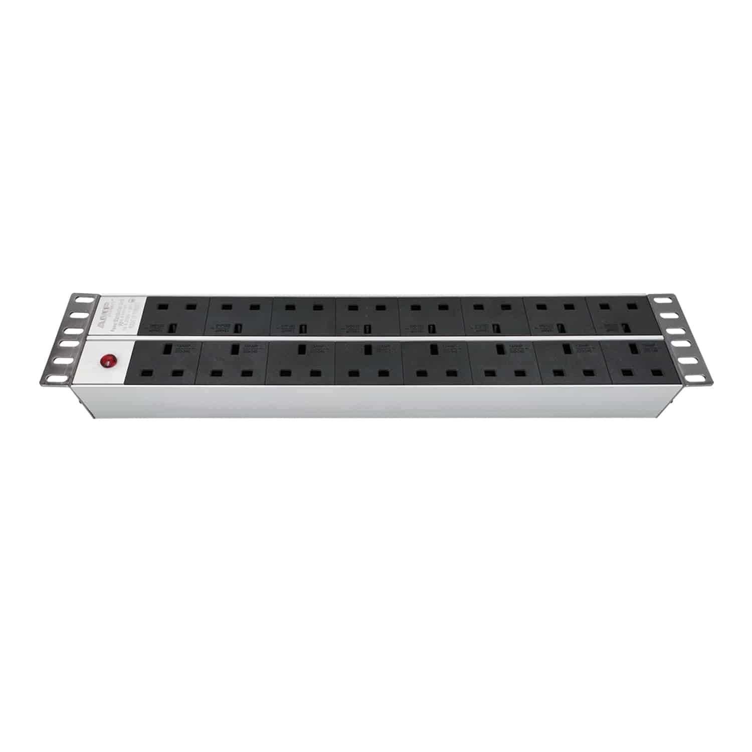 Product Code : LH192316130 19'' 2U 16 BRITISH TYPE SOCKET - Görsel 2